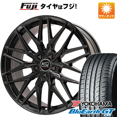 【新品国産車用5穴114.3】 夏タイヤ ホイール4本セット 245/40R19 ヨコハマ ブルーアース GT AE51 MSW by OZ Racing MSW 50(グロスブラック) 8J 19インチ(送料無料)|フジコーポレーション