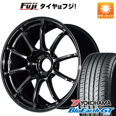 【新品国産車用5穴114.3】 夏タイヤ ホイール4本セット 245/40R19 ヨコハマ ブルーアース GT AE51 ヨコハマ アドバンレーシング RSIII 8.5J 19インチ(送料無料)