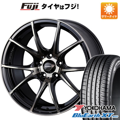 楽天カード分割 楽天市場 取付対象 送料無料 225 60r18 18インチ Weds ウェッズスポーツ Sa 10r 7 5j 7 50 18 Yokohama ヨコハマ ブルーアース Xt Ae61 サマータイヤ ホイール4本セット フジコーポレーション 全国組立設置無料 Www Periltuocuore It