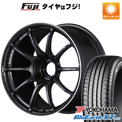 【新品国産車用5穴114.3】 夏タイヤ ホイール4本セット 225/50R18 ヨコハマ ブルーアース XT AE61 ヨコハマ アドバンレーシング RSIII 7.5J 18インチ(送料無料)｜フジコーポレーション
