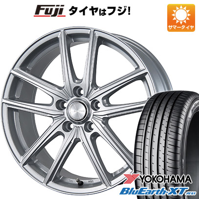 【新品国産車用5穴114.3】 夏タイヤ ホイール4本セット 215/60R16 ヨコハマ ブルーアース XT AE61 ブリヂストン エコフォルム SE-20 6.5J 16インチ(送料無料)|フジコーポレーション