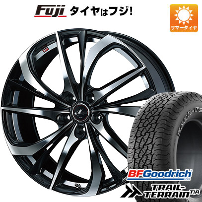 【新品国産車用5穴114.3】 夏タイヤ ホイール4本セット 225/60R18 BFグッドリッチ トレールテレーンT/A RBL WEDS ウェッズ レオニス TE 7J 18インチ(送料無料)｜フジコーポレーション 135,350円