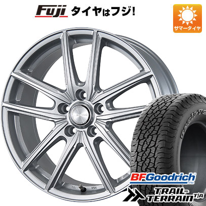 【新品国産車用5穴114.3】 夏タイヤ ホイール4本セット 225/65R17 BFグッドリッチ トレールテレーンT/A ORWL ブリヂストン エコフォルム SE-20 7J 17インチ(送料無料)|フジコーポレーション