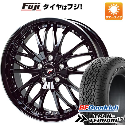 【新品国産車用5穴114.3】 夏タイヤ ホイール4本セット 225/60R18 BFグッドリッチ トレールテレーンT/A RBL ホットスタッフ プレシャス HM-3 8J 18インチ(送料無料)｜フジコーポレーション