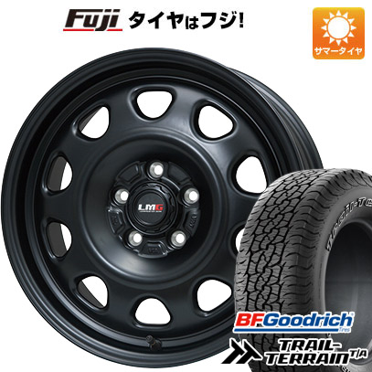 【新品国産車用5穴114.3】 夏タイヤ ホイール4本セット 225/65R17 BFグッドリッチ トレールテレーンT/A ORWL レアマイスター LMG OFF-STYLE(マットブラック) 7J 17インチ(送料無料)|フジコーポレーション