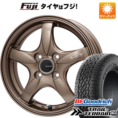 【新品国産車用5穴114.3】 夏タイヤ ホイール4本セット 225/65R17 BFグッドリッチ トレールテレーンT/A ORWL レアマイスター CS-V(ブロンズ) 7.5J 17インチ(送料無料)