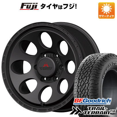 【新品】プラド/ハイラックス 夏タイヤ ホイール4本セット 265/65R17 BFグッドリッチ トレールテレーンT/A ORWL エムクライム アストロ DC 8J 17インチ(送料無料)