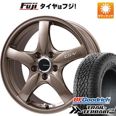 【新品国産車用5穴114.3】 夏タイヤ ホイール4本セット 235/60R18 BFグッドリッチ トレールテレーンT/A RBL レアマイスター CS-V(ブロンズ) 7.5J 18インチ(送料無料)