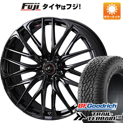 【新品国産車用5穴114.3】 夏タイヤ ホイール4本セット 225/55R18 BFグッドリッチ トレールテレーンT/A RBL WEDS ウェッズ レオニス SK 7J 18インチ(送料無料)