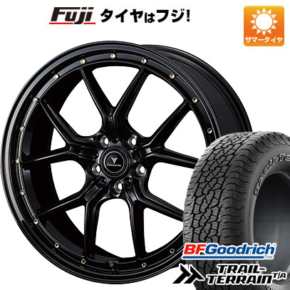 【新品国産車用5穴114.3】 夏タイヤ ホイール4本セット 225/60R18 BFグッドリッチ トレールテレーンT/A RBL WEDS ウェッズ ノヴァリス アセット S1 7.5J 18インチ(送料無料) 118,550円