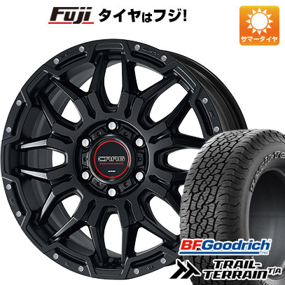 【新品】ランクル250/ランクル300 夏タイヤ ホイール4本セット 265/65R18 BFグッドリッチ トレールテレーンT/A ORWL WORK ワーク クラッグ LCG 8J 18インチ(送料無料)
