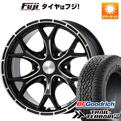 【新品】プラド/ハイラックス 夏タイヤ ホイール4本セット 265/65R17 BFグッドリッチ トレールテレーンT/A ORWL ジャオス トライブクロウ 8J 17インチ(送料無料)｜フジコーポレーション
