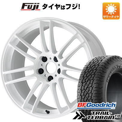 【新品国産車用5穴114.3】 夏タイヤ ホイール4本セット 235/60R18 BFグッドリッチ トレールテレーンT/A RBL WORK ワーク エモーション ZR7 7.5J 18インチ(送料無料)