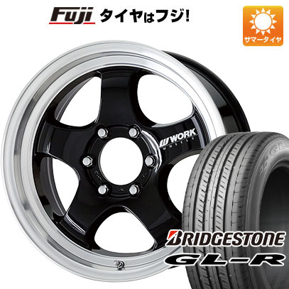 【新品】ハイエース200系 夏タイヤ ホイール4本セット 215/60R17 109/107R ブリヂストン GL-R WORK ワーク XTRAP S1HC 6.5J 17インチ(送料無料)｜フジコーポレーション