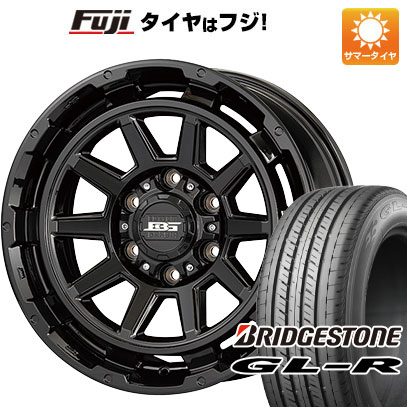 【新品】ハイエース200系 夏タイヤ ホイール4本セット 215/65R16 109/107R ブリヂストン GL-R コーセイ ボトムガルシア ディグレ 6.5J 16インチ(送料無料)|フジコーポレーション