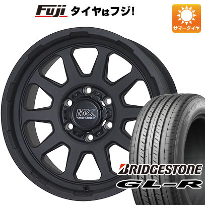 【新品】ハイエース200系 夏タイヤ ホイール4本セット 215/65R16 109/107R ブリヂストン GL-R ホットスタッフ マッドクロス レンジャー 6.5J 16インチ(送料無料)