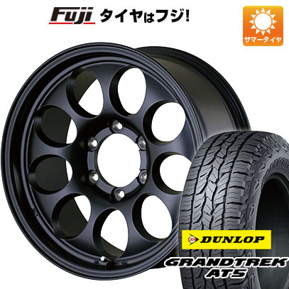 【新品】プラド/ハイラックス 夏タイヤ ホイール4本セット 265/65R17 ダンロップ グラントレック AT5 ドゥオール アルジェノン フェニーチェ クロスXC9 8J 17インチ(送料無料)