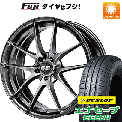 【新品国産車用5穴100】 夏タイヤ ホイール4本セット 215/45R17 ダンロップ エナセーブ EC204 OZ レッジェーラHLT 7.5J 17インチ(送料無料)|フジコーポレーション