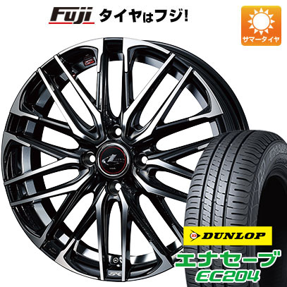 【新品】シエンタ 2015-22 夏タイヤ ホイール4本セット 185/60R15 ダンロップ エナセーブ EC204 WEDS ウェッズ レオニス SK 6J 15インチ(送料無料)|フジコーポレーション