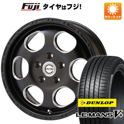 【新品】ヤリスクロス 夏タイヤ ホイール4本セット 205/65R16 ダンロップ ルマン V+(ファイブプラス) エルフォード ブラッドストック 1P 7J 16インチ(送料無料)