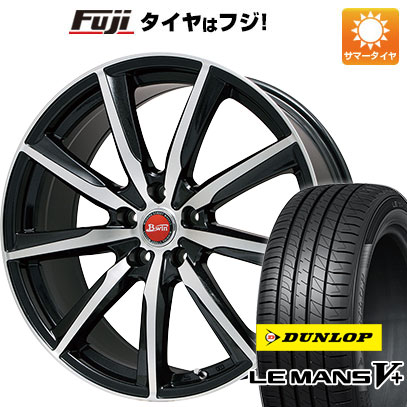 【新品国産車用5穴114.3】 夏タイヤ ホイール4本セット 245/35R20 ダンロップ ルマン V+(ファイブプラス) ビッグウエイ B-WIN ヴェノーザ 9 8.5J 20インチ(送料無料)