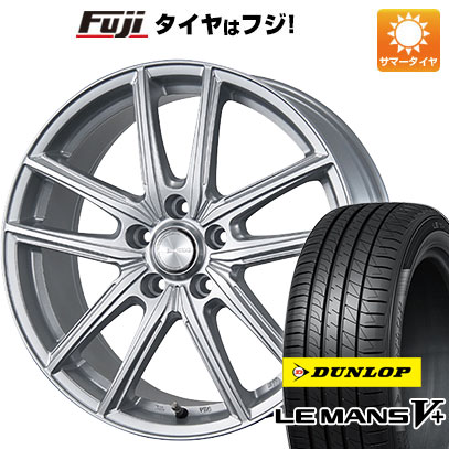 【新品国産車用5穴114.3】 夏タイヤ ホイール4本セット 215/60R16 ダンロップ ルマン V+(ファイブプラス) ブリヂストン エコフォルム SE-20 6.5J 16インチ(送料無料)