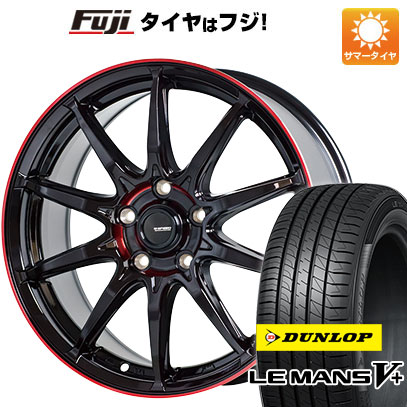 【新品国産車用5穴114.3】 夏タイヤ ホイール4本セット 215/50R17 ダンロップ ルマン V+(ファイブプラス) ホットスタッフ ジースピード P-05R 7J 17インチ(送料無料)｜フジコーポレーション