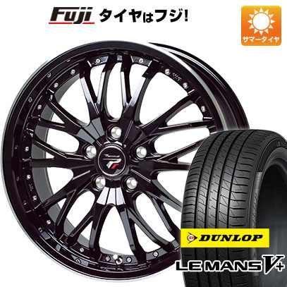 【新品国産車用5穴114.3】 夏タイヤ ホイール4本セット 215/35R19 ダンロップ ルマン V+(ファイブプラス) ホットスタッフ プレシャス HM-3 8J 19インチ(送料無料)