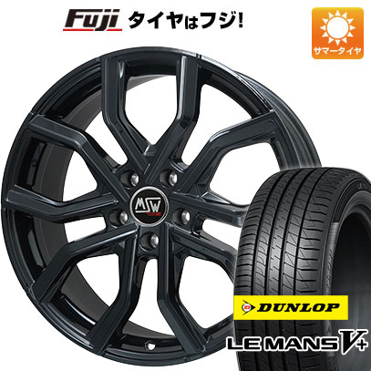 【新品国産車用5穴114.3】 夏タイヤ ホイール4本セット 245/40R20 ダンロップ ルマン V+(ファイブプラス) MSW by OZ Racing MSW 41(グロスブラック) 8.5J 20インチ(送料無料)|フジコーポレーション