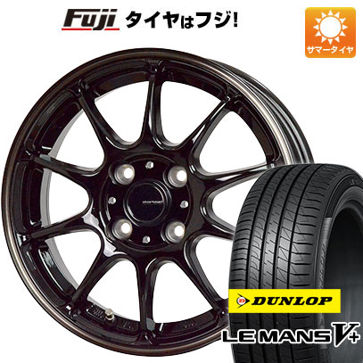 【新品】ルーミー・パッソ・ジャスティ・トール 夏タイヤ ホイール4本セット 175/55R15 ダンロップ ルマン V+(ファイブプラス) ホットスタッフ ジースピード P-07 5.5J 15インチ(送料無料)|フジコーポレーション