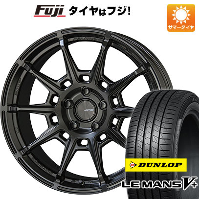 【新品国産車用5穴114.3】 夏タイヤ ホイール4本セット 225/40R19 ダンロップ ルマン V+(ファイブプラス) 共豊 ガレルナ レフィーノ 8J 19インチ(送料無料)