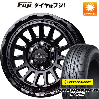 【新品】プラド/ハイラックス 夏タイヤ ホイール4本セット 265/70R17 ダンロップ グラントレック PT5 ホットスタッフ バークレイハードロック リザード 8J 17インチ(送料無料)|フジコーポレーション