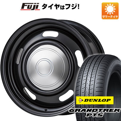 【新品】ジムニー 夏タイヤ ホイール4本セット 175/80R16 ダンロップ グラントレック PT5 コーリン オールドカントリー 5.5J 16インチ(送料無料)