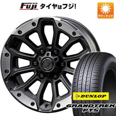 【新品】プラド/ハイラックス 夏タイヤ ホイール4本セット 265/65R17 ダンロップ グラントレック PT5 TUS JAPAN ジェップセン MJCR 216 8J 17インチ(送料無料)