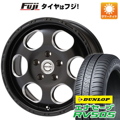 【新品】ヤリスクロス 夏タイヤ ホイール4本セット 205/65R16 ダンロップ エナセーブ RV505 エルフォード ブラッドストック 1P 7J 16インチ(送料無料)|フジコーポレーション