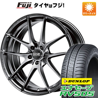 【新品国産車用5穴114.3】 夏タイヤ ホイール4本セット 215/50R17 ダンロップ エナセーブ RV505 OZ レッジェーラHLT 17インチ(送料無料)