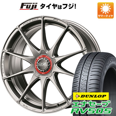 【新品国産車用5穴114.3】 夏タイヤ ホイール4本セット 225/50R18 ダンロップ エナセーブ RV505 OZ フォーミュラHLT 8J 18インチ(送料無料)｜フジコーポレーション