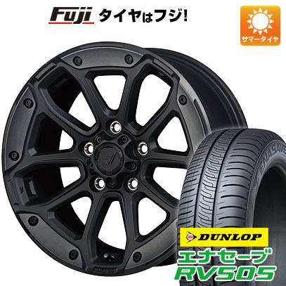 【新品国産車用5穴114.3】 夏タイヤ ホイール4本セット 215/65R16 ダンロップ エナセーブ RV505 TUS JAPAN ジェップセン MJCR 216 7.5J 16インチ(送料無料)