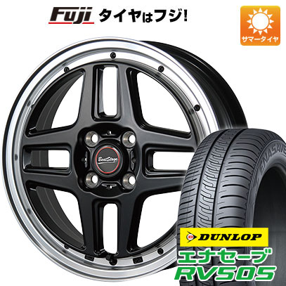 【新品 軽自動車】N-BOX タント スペーシア 夏タイヤ ホイール4本セット 155/65R14 ダンロップ エナセーブ RV505 ブレスト ビートステージ WT-C 4.5J 14インチ(送料無料)