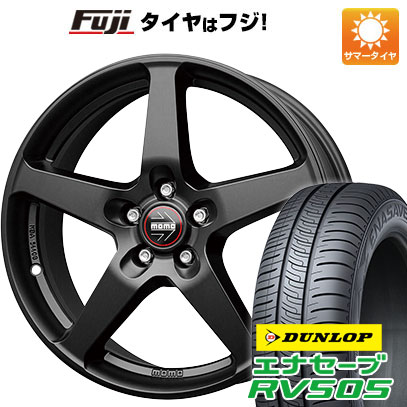 【新品国産車用5穴114.3】 夏タイヤ ホイール4本セット 215/60R17 ダンロップ エナセーブ RV505 モモ ファイブ 7J 17インチ(送料無料)