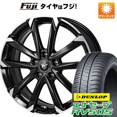 【新品国産車用5穴114.3】 夏タイヤ ホイール4本セット 205/50R17 ダンロップ エナセーブ RV505 モンツァ JPスタイル MJ-V 7J 17インチ(送料無料)|フジコーポレーション