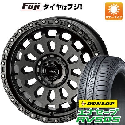 【新品国産車用5穴114.3】 夏タイヤ ホイール4本セット 215/60R17 ダンロップ エナセーブ RV505 フォーバイフォーエンジニア エアージー ヴァルカン 7J 17インチ(送料無料)