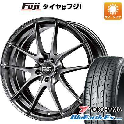 【新品国産車用5穴100】 夏タイヤ ホイール4本セット 215/45R17 ヨコハマ ブルーアース ES32 OZ レッジェーラHLT 7.5J 17インチ(送料無料)|フジコーポレーション