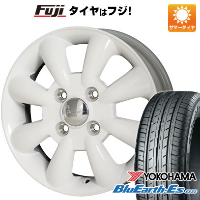 【新品 軽自動車】エブリイワゴン 夏タイヤ ホイール4本セット 165/60R14 ヨコハマ ブルーアース ES32 ホットスタッフ ララパーム KC-8 4.5J 14インチ(送料無料)