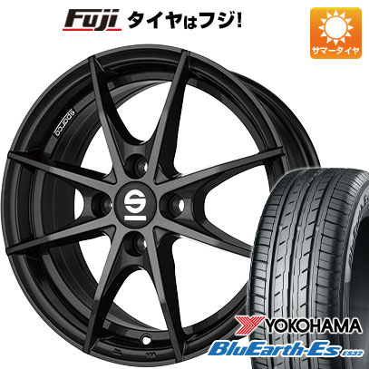【新品国産車用4穴100】 夏タイヤ ホイール4本セット 185/60R15 ヨコハマ ブルーアース ES32 OZ SPARCO トロフェオ 6J 15インチ(送料無料) 79,255円