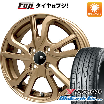 【新品】クロスビー/イグニス 夏タイヤ ホイール4本セット 175/60R16 ヨコハマ ブルーアース ES32 ブランドルライン レツィオ ブロンズ 5J 16インチ(送料無料)