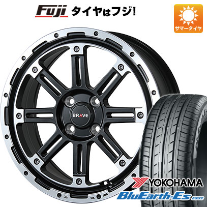 【新品】クロスビー/イグニス 夏タイヤ ホイール4本セット 175/60R16 ヨコハマ ブルーアース ES32 ブレスト バーンズテック ブレイブストリーム 6J 16インチ(送料無料)|フジコーポレーション