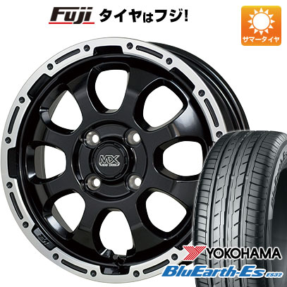 【新品 軽自動車】ハスラー 夏タイヤ ホイール4本セット 165/65R14 ヨコハマ ブルーアース ES32 ホットスタッフ マッドクロス グレイス 4.5J 14インチ(送料無料)