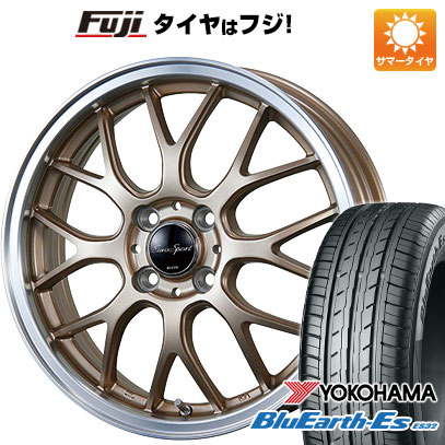 【新品 軽自動車】タフト ソリオ 夏タイヤ ホイール4本セット 165/65R15 ヨコハマ ブルーアース ES32 ブレスト ユーロスポーツ タイプ805 アンティークブロンズ 5J 15インチ(送料無料)｜フジコーポレーション