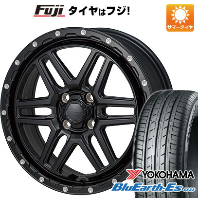【新品国産車用4穴100】 夏タイヤ ホイール4本セット 195/50R16 ヨコハマ ブルーアース ES32 モンツァ HI-BLOCK エルデ 6J 16インチ(送料無料)｜フジコーポレーション 87,395円